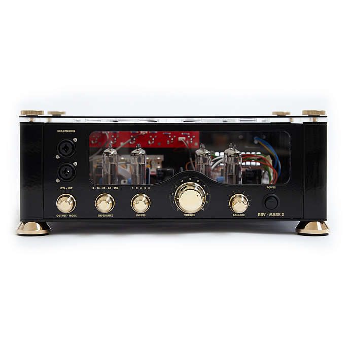 Усилитель для наушников AudioValve RKV Mark III Black / Gold - рис.1