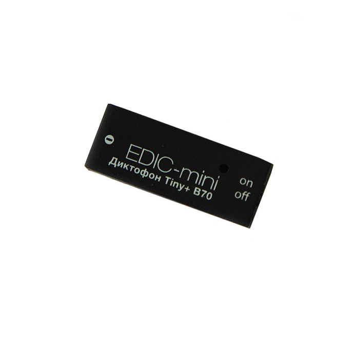 Диктофон EDIC-mini Tiny+ B70-75HQ Black - рис.0