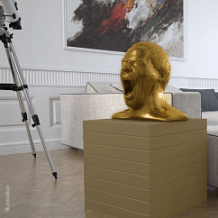 Подставка для наушников Oehlbach In Extasio Unlimited Plus Headphone Stand Gold