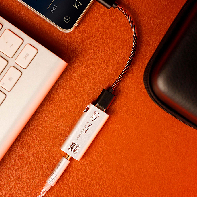 Усилитель-ЦАП для наушников Shanling UA1 Plus Silver - рис.1