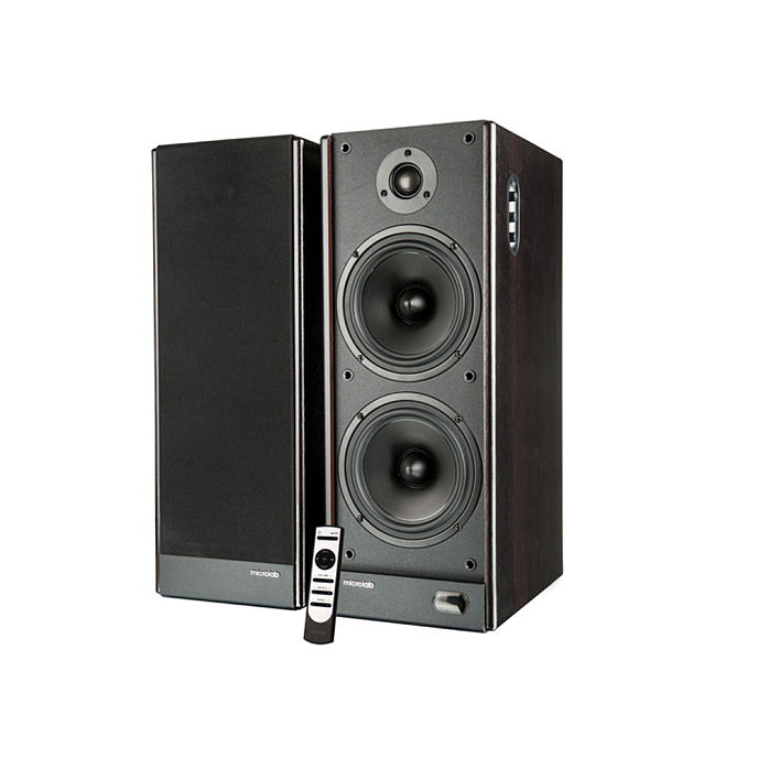 Компьютерные колонки Microlab SOLO 29 black активная 3х-полосная полочная акустика с Bluetooth (пара) OpenBox - рис.0