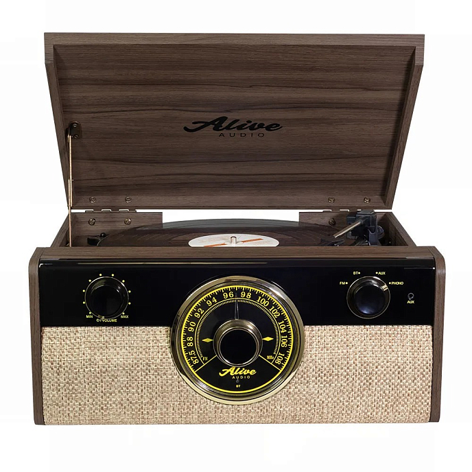 Проигрыватель винила Alive Audio Fusion Dark Wood - рис.1