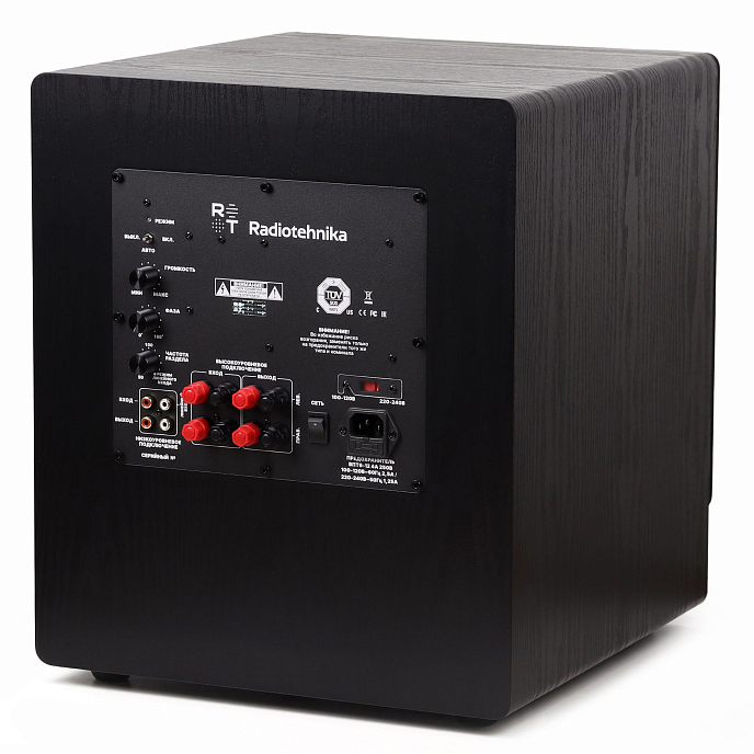 Сабвуфер Radiotehnika Alfa 1.04 Black Ash - рис.2