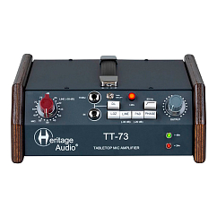 Предусилитель Heritage Audio TT-73 Tabletop Stereo Mic Preamp Black