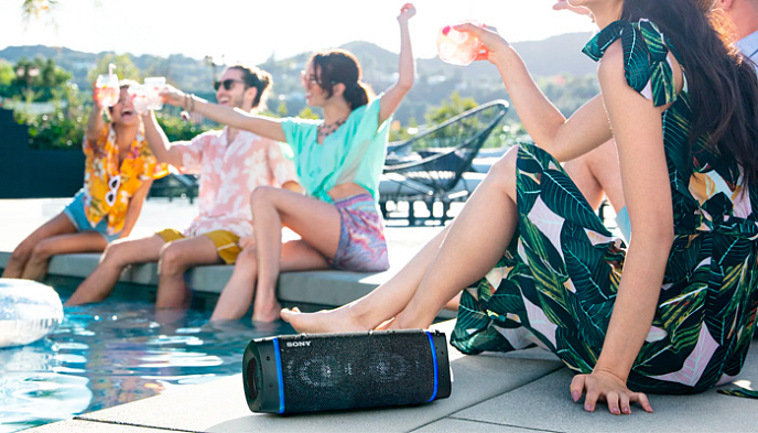 Портативная колонка Sony SRS-XB33 Red - рис.7