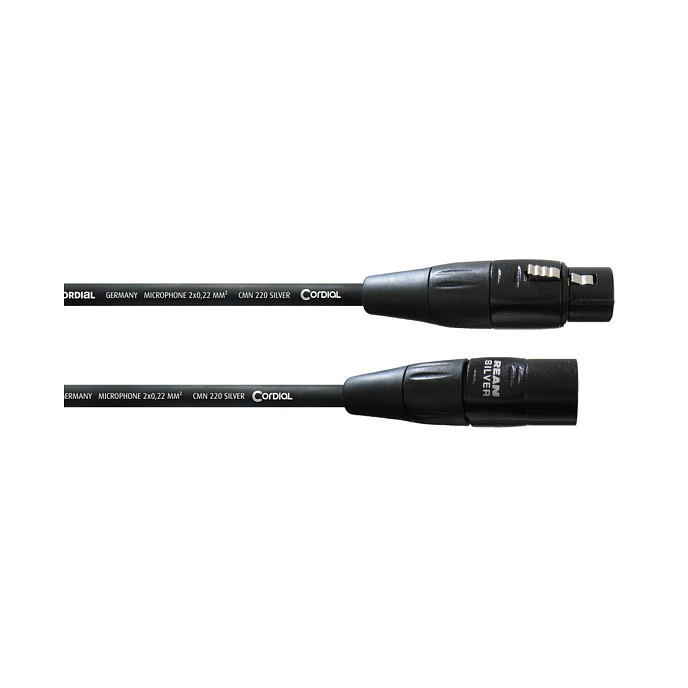 Кабель Cordial CIM 2.5 FM Black - рис.0