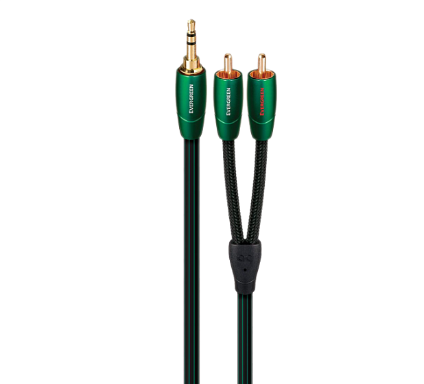 Кабель AudioQuest Evergreen 3.5mm - 2RCA 12.0 m - рис.0