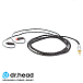 Кабель Labkable Silver Black ATH 2pin - 3.5mm - рис.0