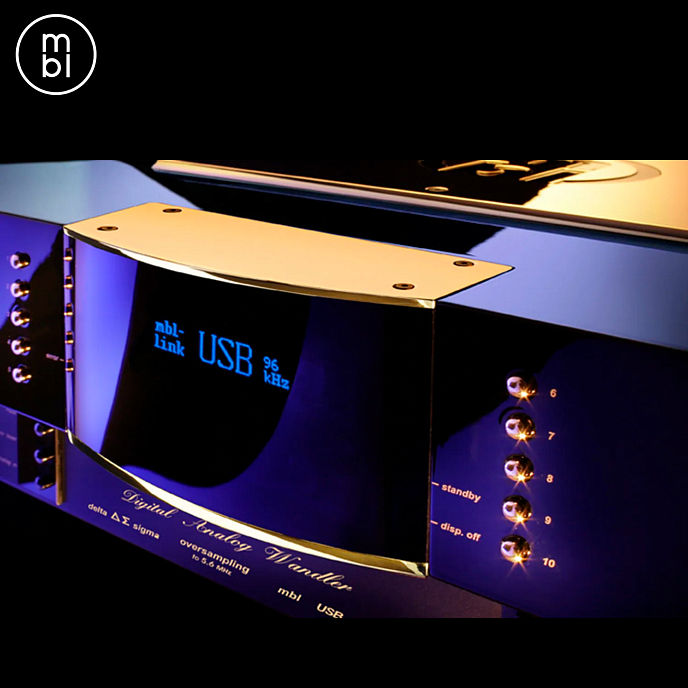 ЦАП MBL 1611 F D/A Converter Piano White Chrome - рис.4