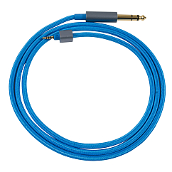 Кабель Dekoni Audio Presplit 6.35mm Unbalanced 52 Blue 1.3m