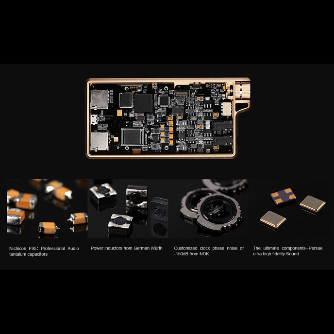 Плеер Questyle QP1R Gold - рис.4