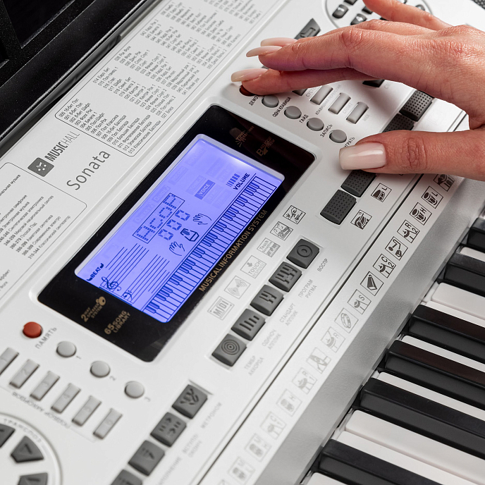 Синтезатор ON Music MusicHall Sonata White - рис.9