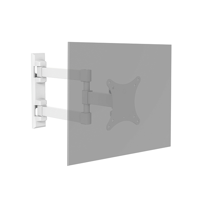 Кронштейн для монитора Uniteki FM1617W White - рис.1