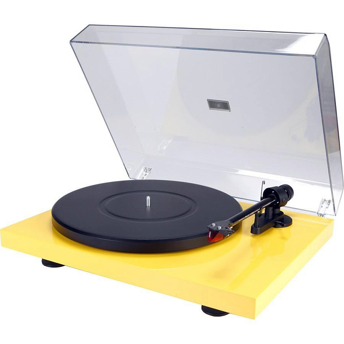 Проигрыватель винила Pro-Ject Debut Carbon Phono USB OM-10 Yellow - рис.3