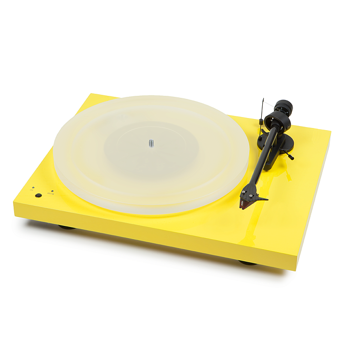 Проигрыватель винила Pro-Ject DEBUT RECORDMASTER HIRES 2M-Red Yellow - рис.0