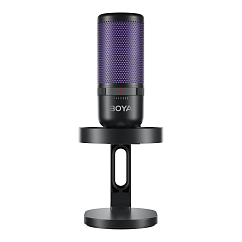 Микрофон для стриминга и игр Boya K3 USB Black