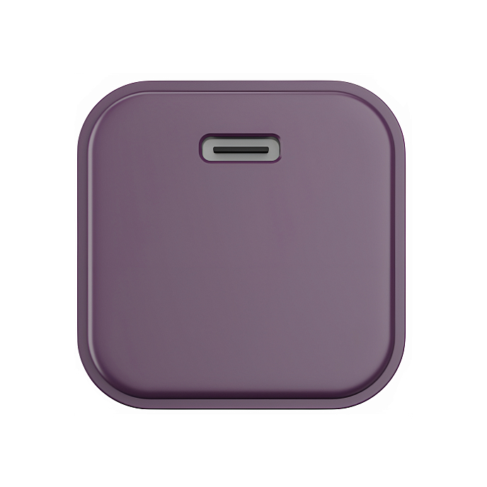 Сетевое зарядное устройство Magssory Nano 45W GaN Burgundy - рис.1