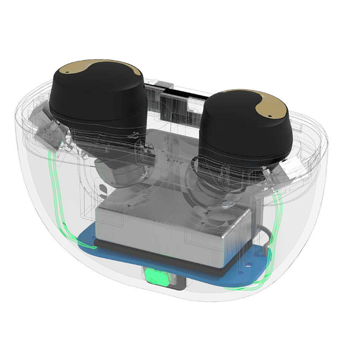 Беспроводные наушники Unique Melody U-Free Black - рис.9