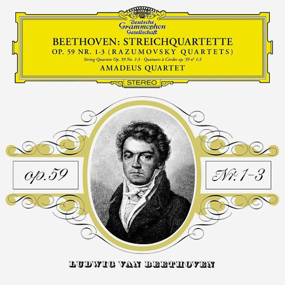 Пластинка Amadeus Quartet BeethovenString Quartet Nos.1, 2, 3, 7, 8 LP - рис.0