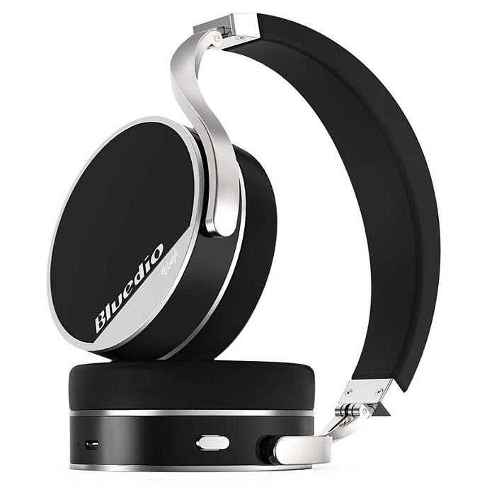 Беспроводные наушники Bluedio Vinyl Plus Black - рис.6
