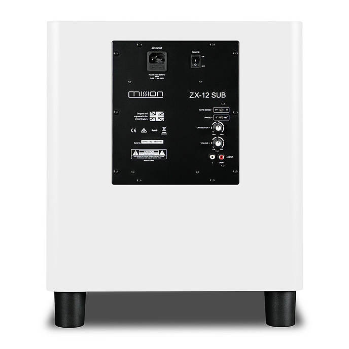 Сабвуфер Mission ZX-12 SUB Highgloss White - рис.4