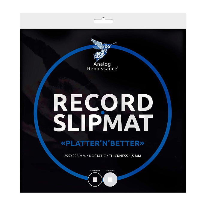 Мат для проигрывателей винила Analog Renaissance Platter n Better Black - рис.4
