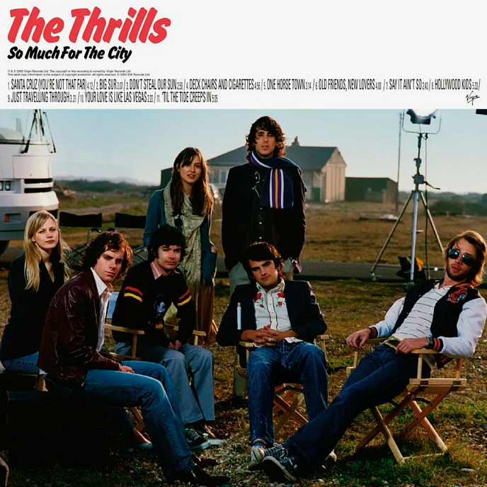 Пластинка The Thrills – So Much For The City (Coloured Red) LP - рис.0