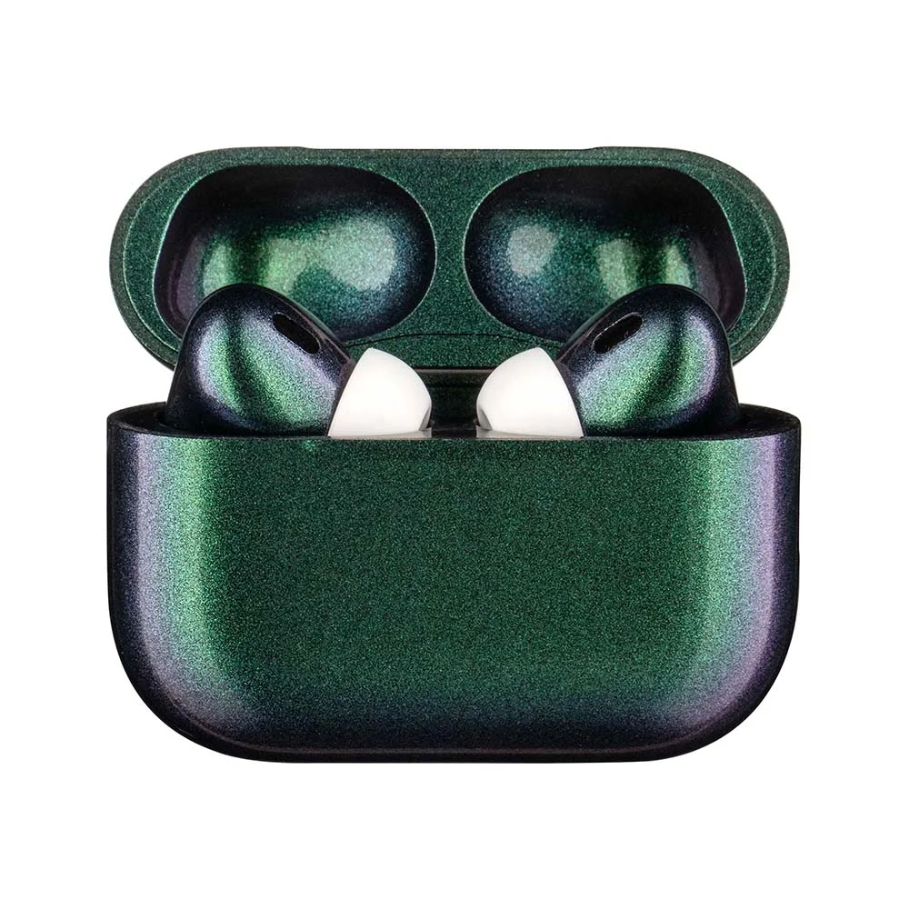 Наушники Apple AirPods Pro (2nd generation) with MagSafe Illusion Twilight  Green Blue Total Gloss купить в Москве, цена 29465 руб. в интернет-магазине  Dr.Head