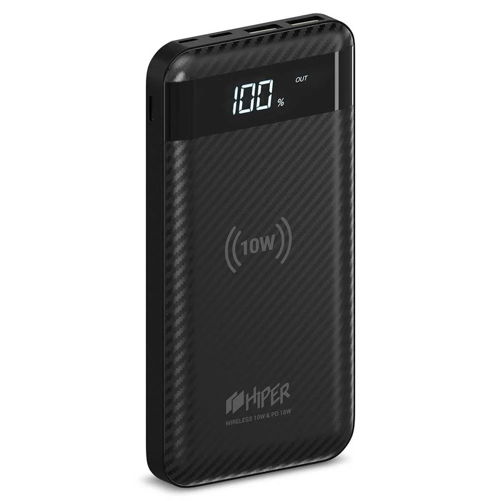 Купить внешний аккумулятор Hiper Wireless Power Bank SX10000 Black по цене  от 2190 руб., характеристики, фото, доставка