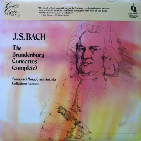 Пластинка J. S. Bach – The Brandenburg Concertos LP - рис.0