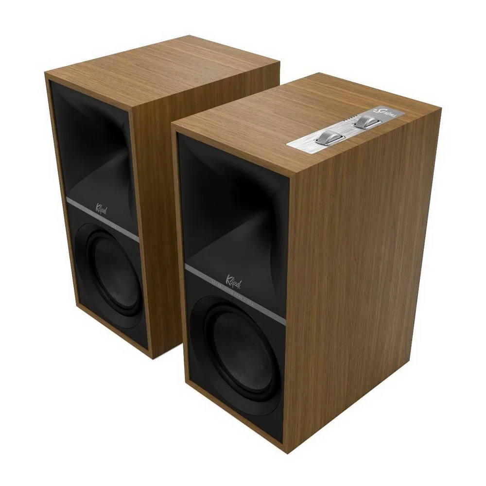 Купить полочную акустику Klipsch The Sevens Walnut по цене от 164990 руб.,  характеристики, фото, доставка