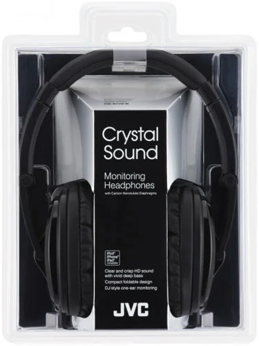 JVC HA-S770-W-E Crystal Sound-Over-Ear-Kophörer DJ-Monitoring weiß 