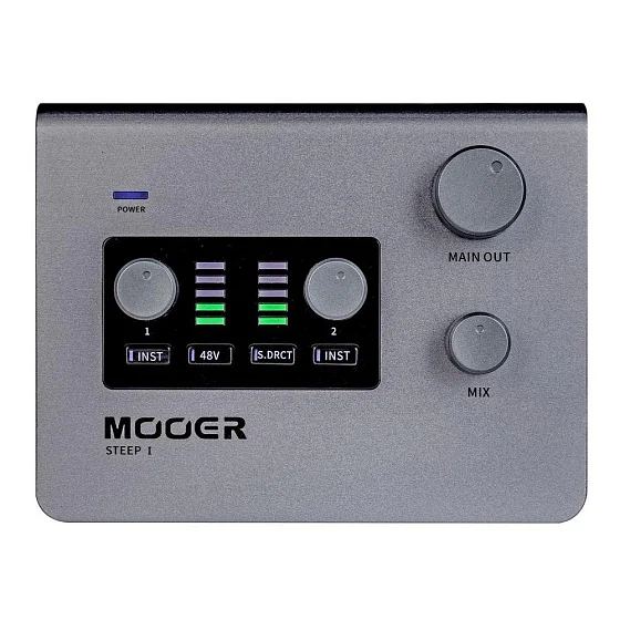 Аудиоинтерфейс Mooer STEEP I Silver - рис.0