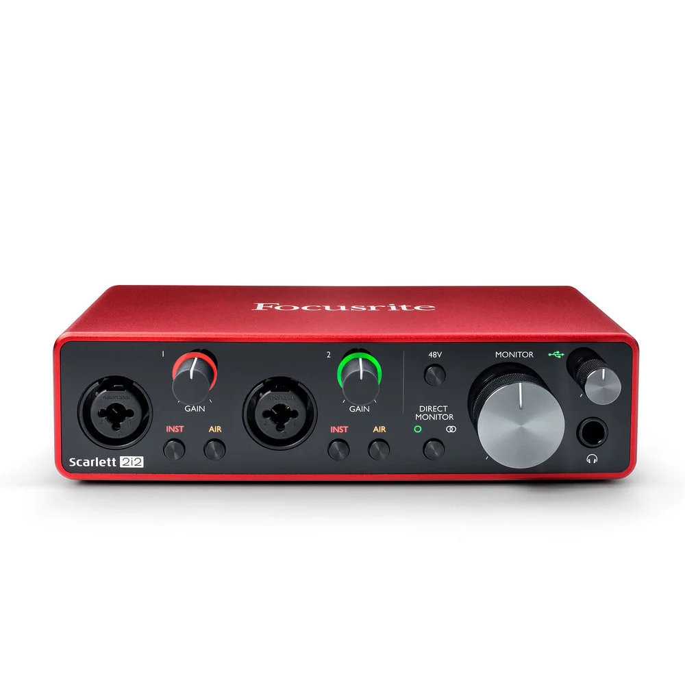 Звуковая карта focusrite scarlett 2i2