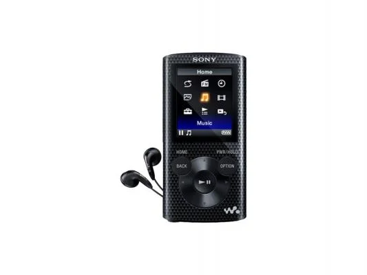 Deals Sony Walkman NWZ-E384 Black Black (8 GB)