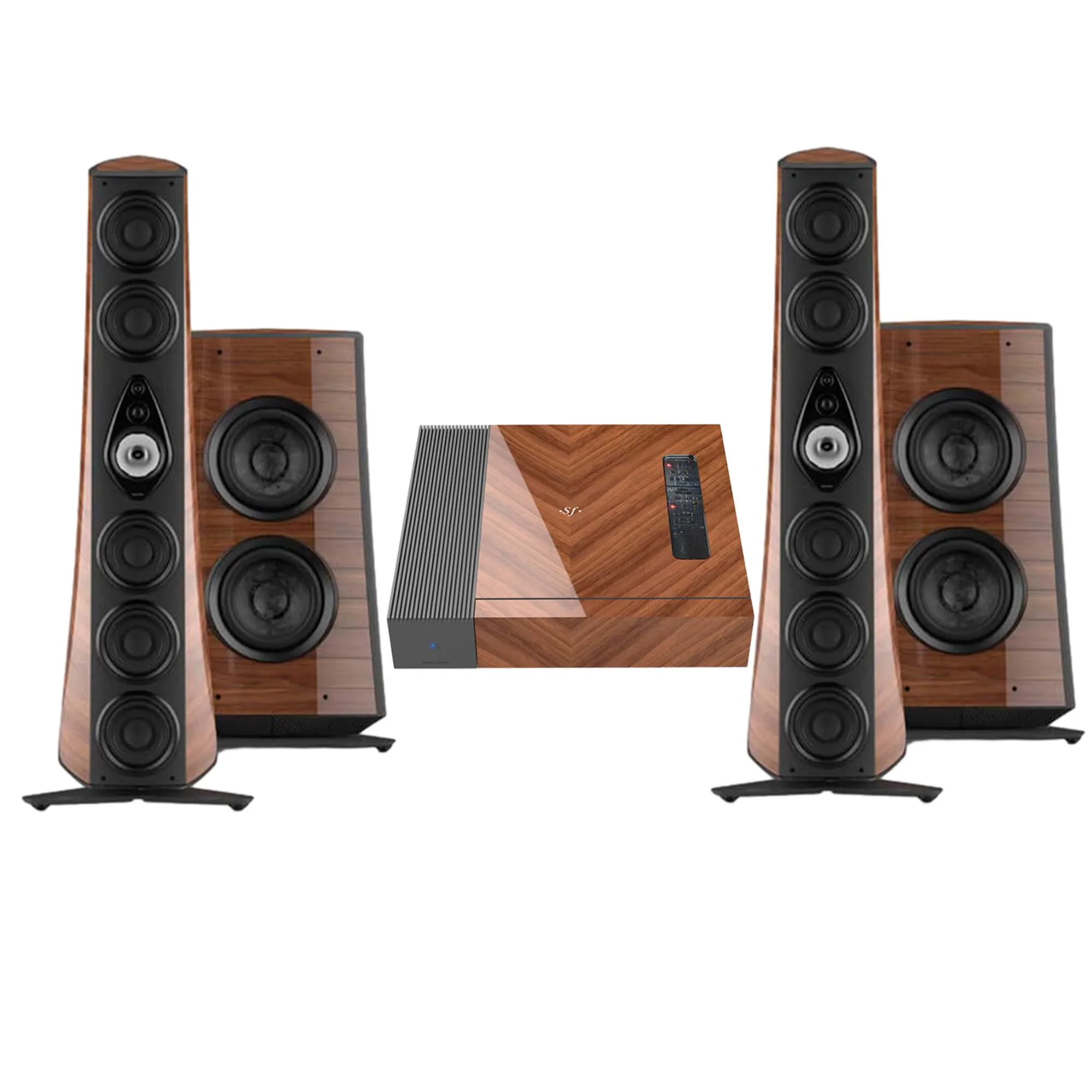 Купить комплект Sonus Faber Suprema Walnut High Gloss по цене от 79000000  руб., характеристики, фото, доставка