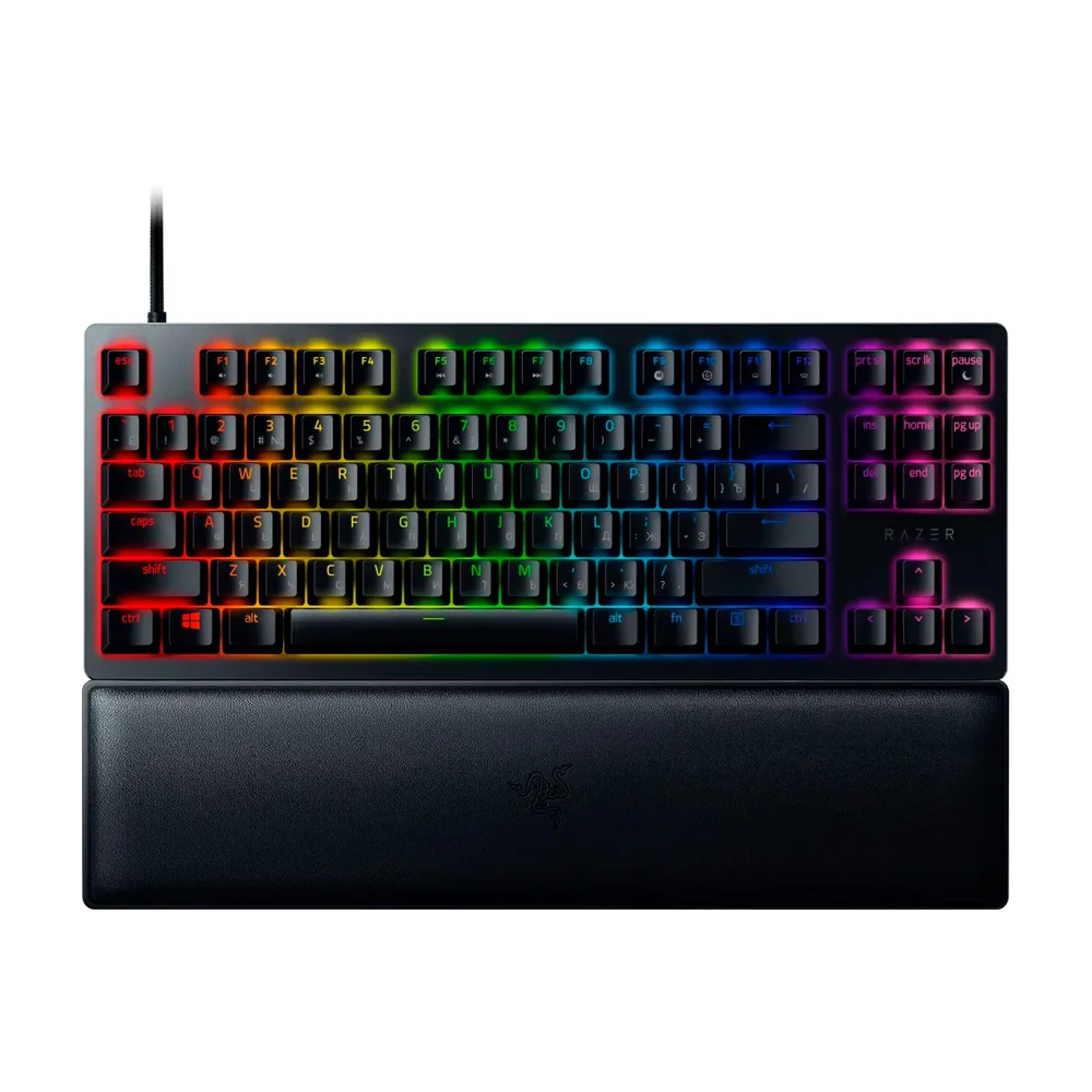 Купить клавиатуру Razer Huntsman V2 TKL Purple Switch по цене от 12390  руб., характеристики, фото, доставка