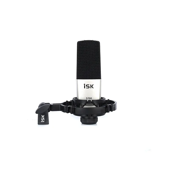 Купить микрофон студийный iSK S700 по цене от 4445 руб., характеристики,  фото, доставка