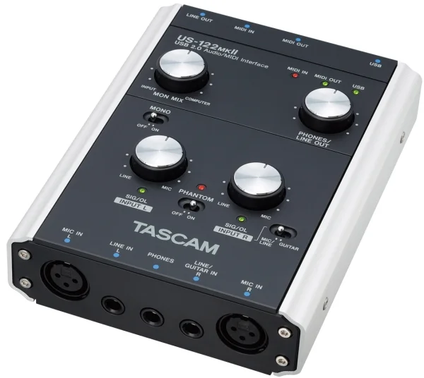 Внешняя звуковая карта TASCAM US-122 MKII - рис.0