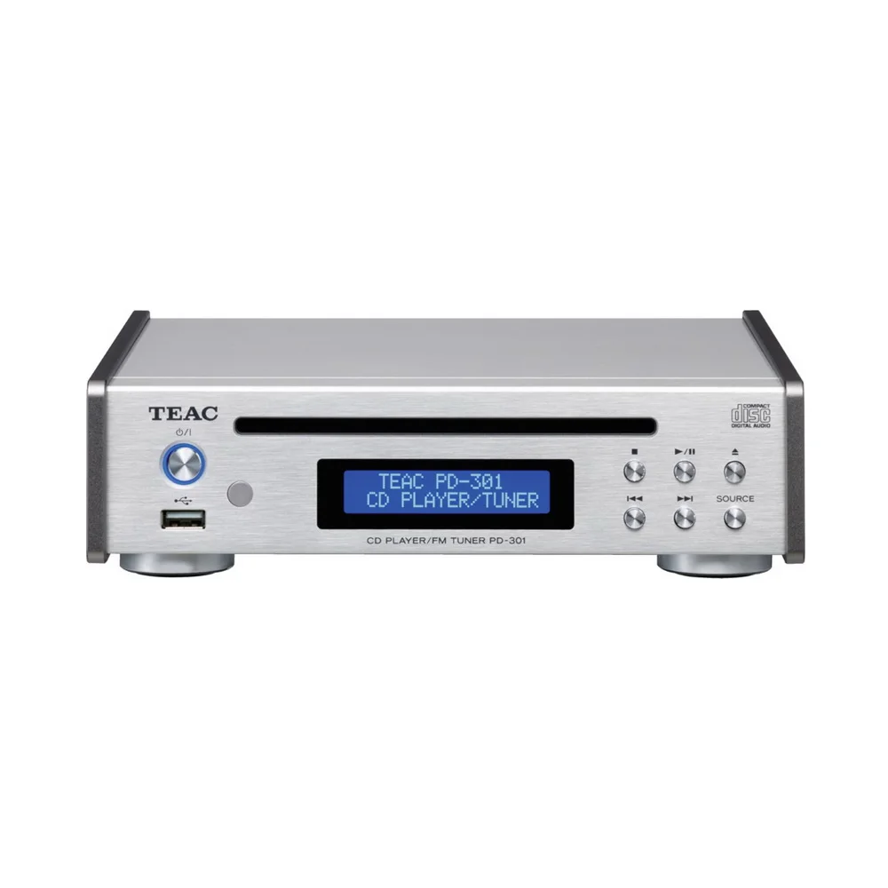 Купить cd проигрыватель TEAC PD-301-X Silver по цене от 74990 руб