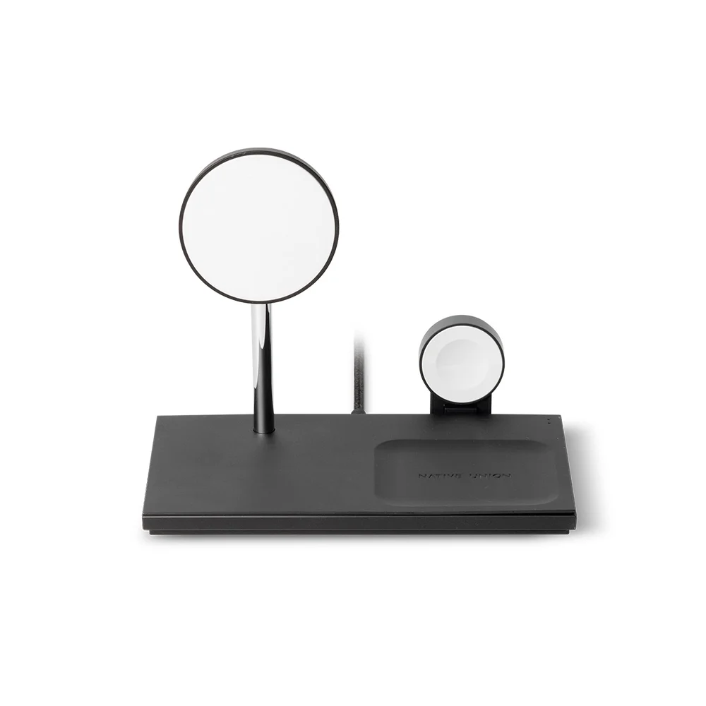 Native Union Snap 3-in-1 Magnetic Wireless Charger Black от Dr.Head