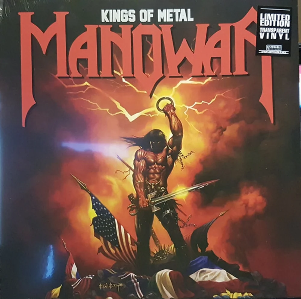 MANOWAR KINGS OF METAL LP – купить пластинку по цене от 4490 руб. в  интернет-магазине Dr.Head