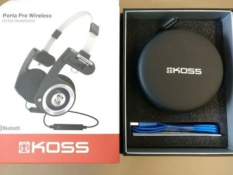Наушники Koss: обзор беспроводных Porta Pro Wireless и проводных The Plug, Sporta Pro Black и других моделей