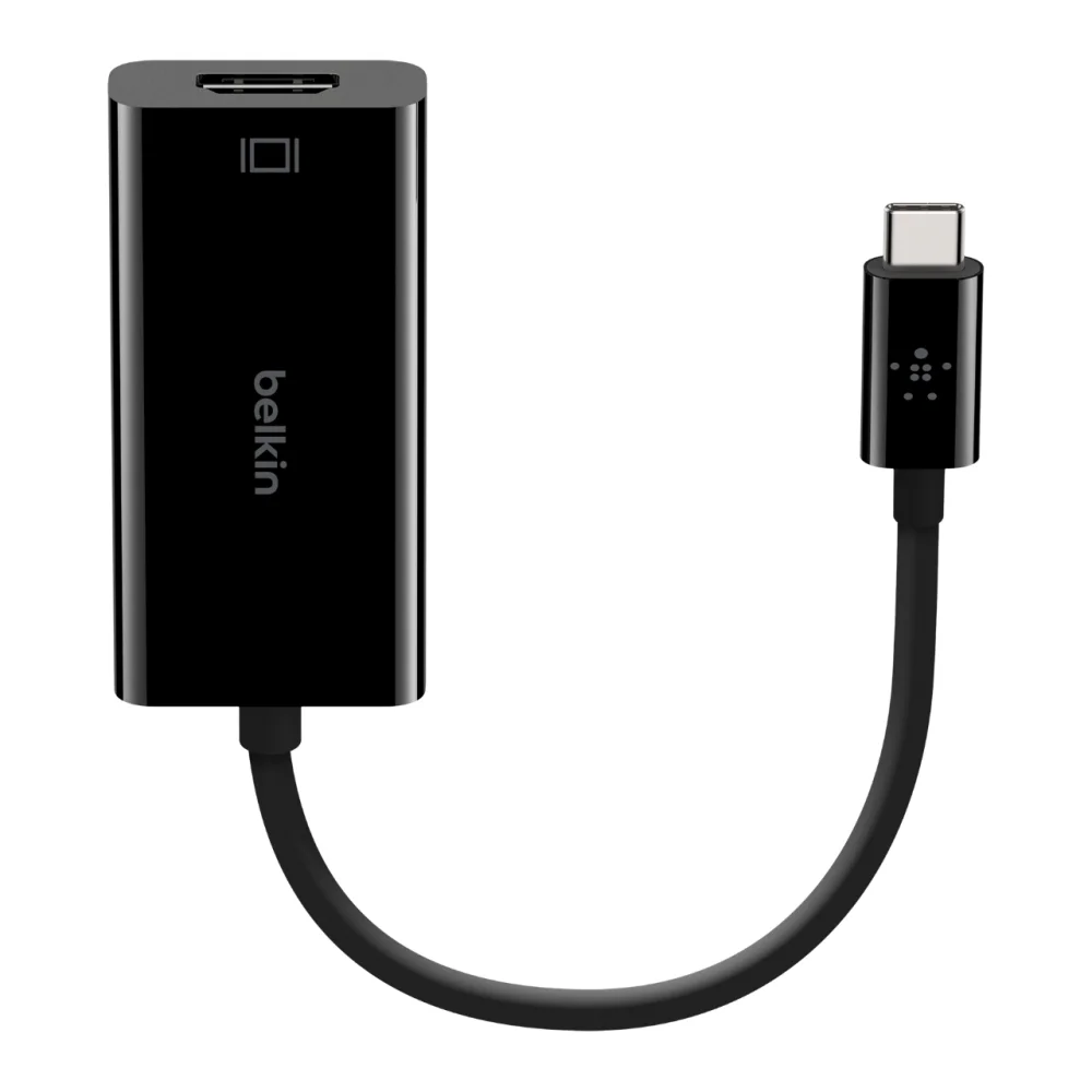 Купить адаптер Belkin USB-C to HDMI Black по цене от 1990 руб.,  характеристики, фото, доставка