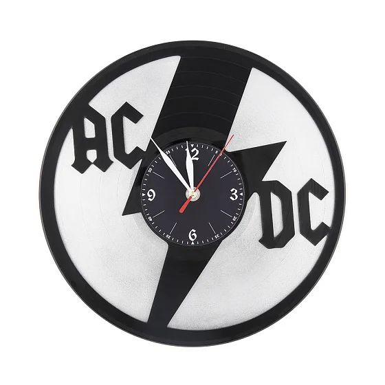 Виниловые часы ретро на стену купить - Лучшие часы из пластинок онлайн