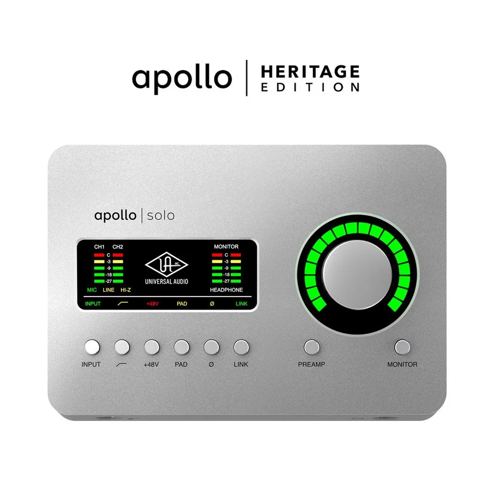 Universal Audio Apollo Solo USB Heritage Edition от Dr.Head