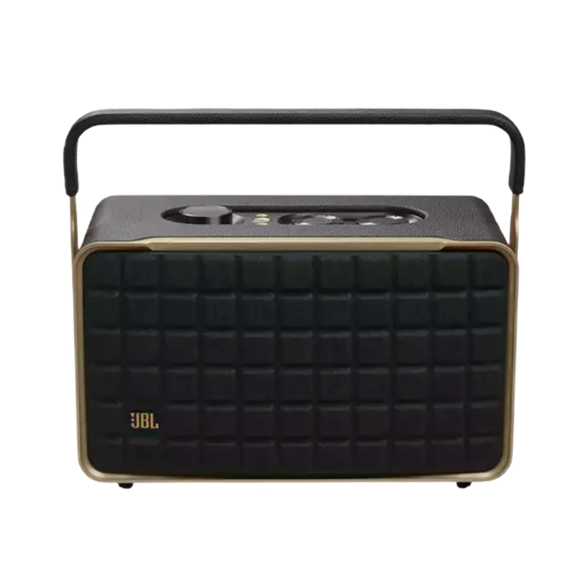 Купить портативную колонку JBL Authentics 300 Black & Brass,  характеристики, фото, доставка