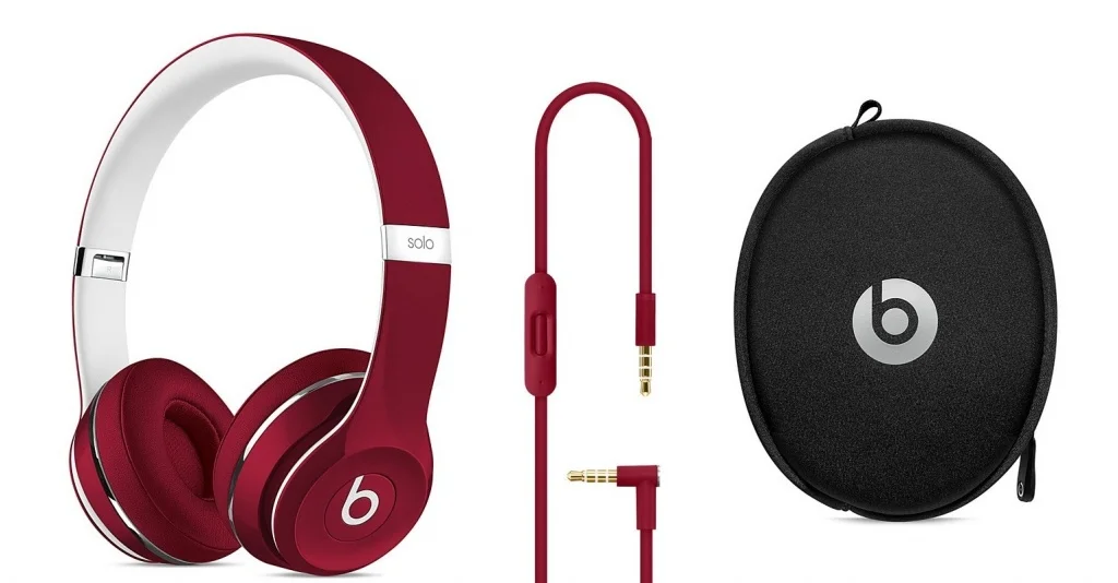 Наушники Beats Solo 2 Luxe Edition Red купить в Москве, цена 13990 руб. в  интернет-магазине Dr.Head