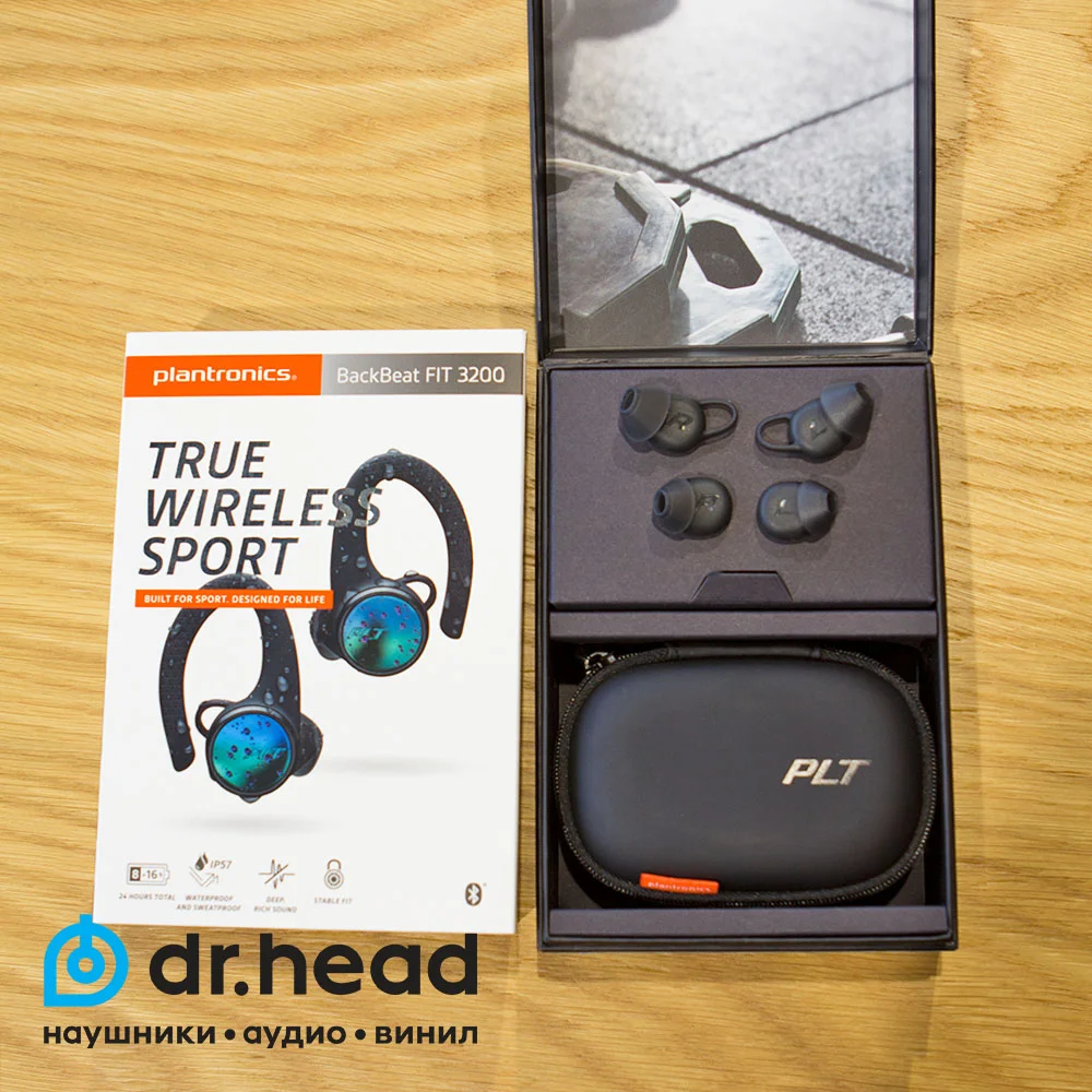 Обзор спортивных True Wireless наушников Plantronics BackBeat Fit 3150 и  Fit 3200 - Обзор Dr.Head