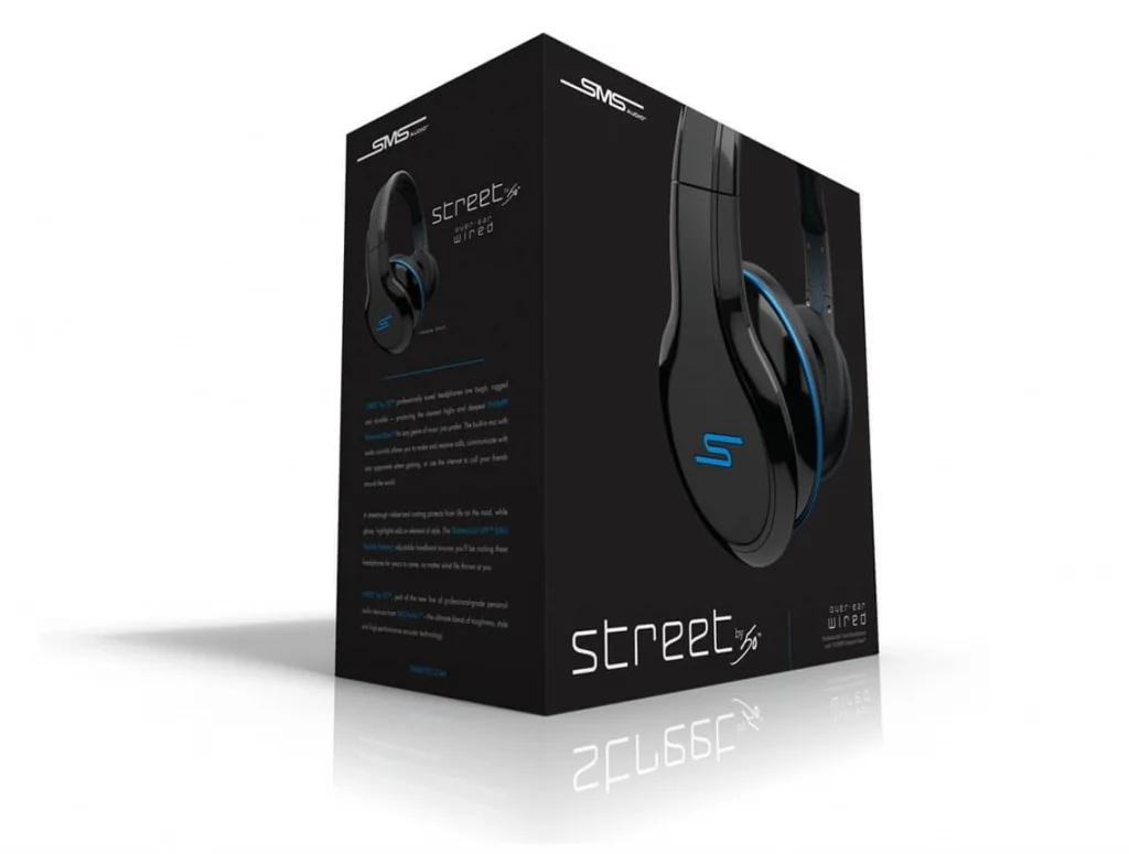 Наушники SMS Audio STREET by 50 Over-Ear Black купить в Москве, цена 3490  руб. в интернет-магазине Dr.Head